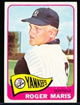 1965 Topps Baseball- #155 Roger Maris, Yankees