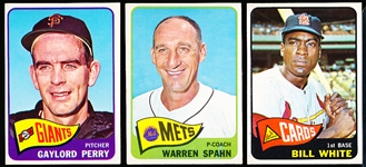 1965 Topps Baseball- 5 Diff