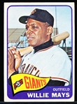 1965 Topps Baseball- #250 Willie Mays, Giants