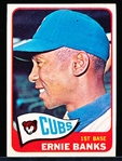 1965 Topps Baseball- #510 Ernie Banks, Cubs