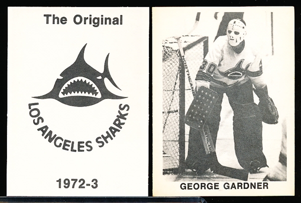 1980’s? The 1972-73 Los Angeles Sharks Hockey- 1 Complete Set of 19 Cards