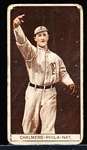 1912 T207 Baseball- Chalmers, Phila Natl- Recruit back
