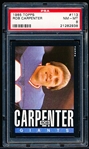 1985 Topps Football- #113 Rob Carpenter, Giants- PSA Mint NrMt-Mt 8