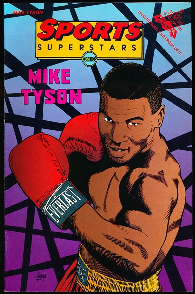 Aug. 1992 Revolutionary Comics “Mike Tyson” Sports Superstars Comic Book