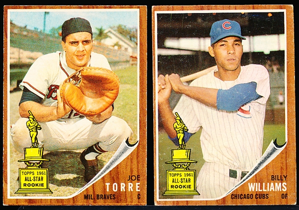 1962 Topps Bb- 2 Cards