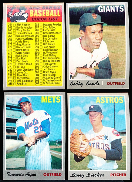 1970 Topps Bb- 7 Diff