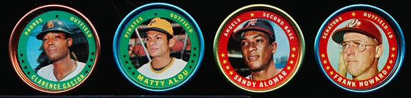 1971 Topps Bb Coins- 15 Diff