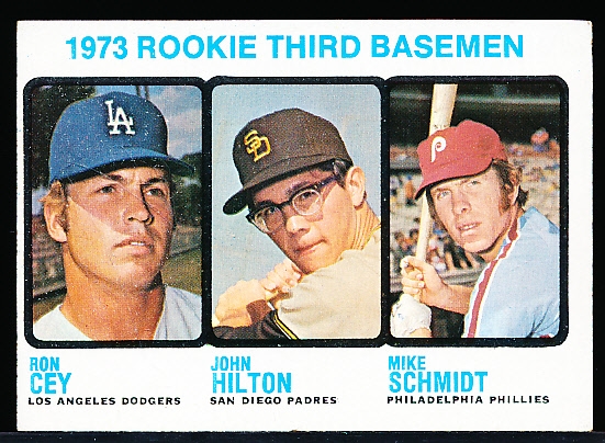 1973 Topps Baseball- #615 Mike Schmidt Rookie- Hi#