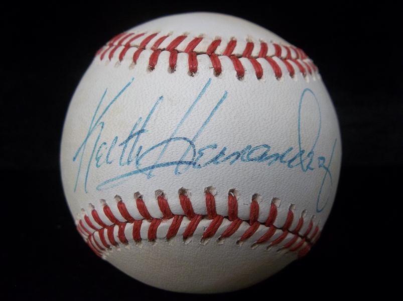 Autographed Keith Hernandez Official NL MLB Baseball