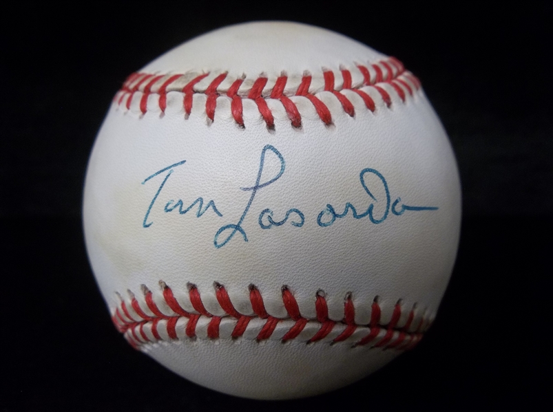 Autographed Tommy Lasorda Official NL MLB Baseball