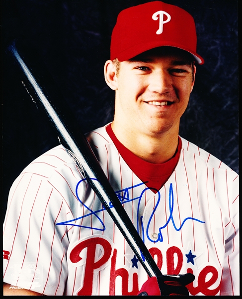 Autographed Scott Rolen Philadelphia Phillies MLB Color 8” x 10” Photo