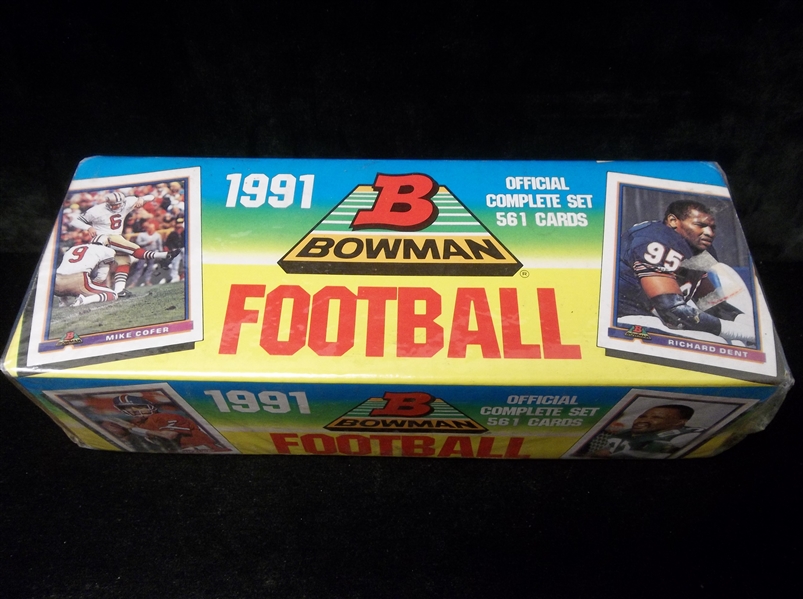 1991 Bowman Ftbl.- 1 Factory Sealed Set of 561 Cards