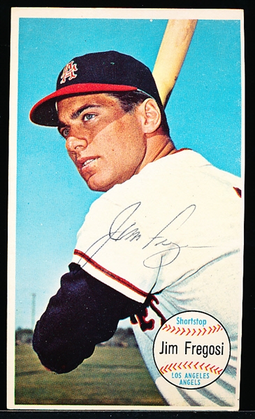 Autographed 1964 Topps Giants Bsbl. #18 Jim Fregosi