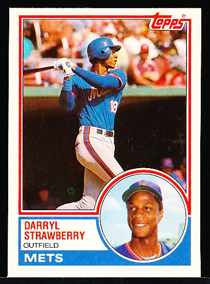 1983 Topps Traded Bsbl. #108T Darryl Strawberry
