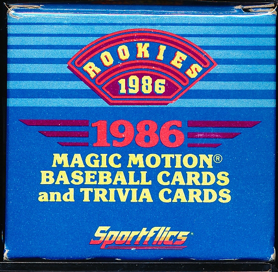 1986 Sportflics “Rookies” Bsbl.- 1 Complete Set of 50 Cards