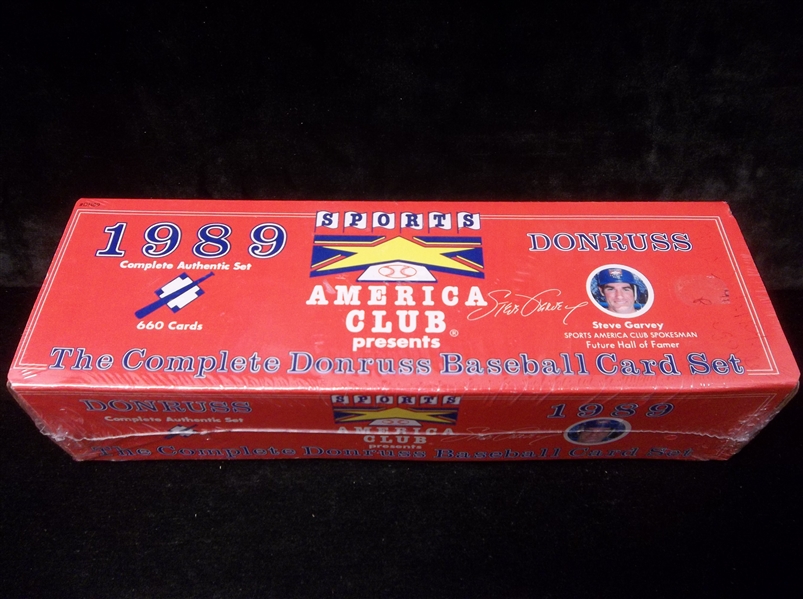 1989 Donruss Bsbl.- 1 Factory Sealed Sports America Club Set of 660 Cards