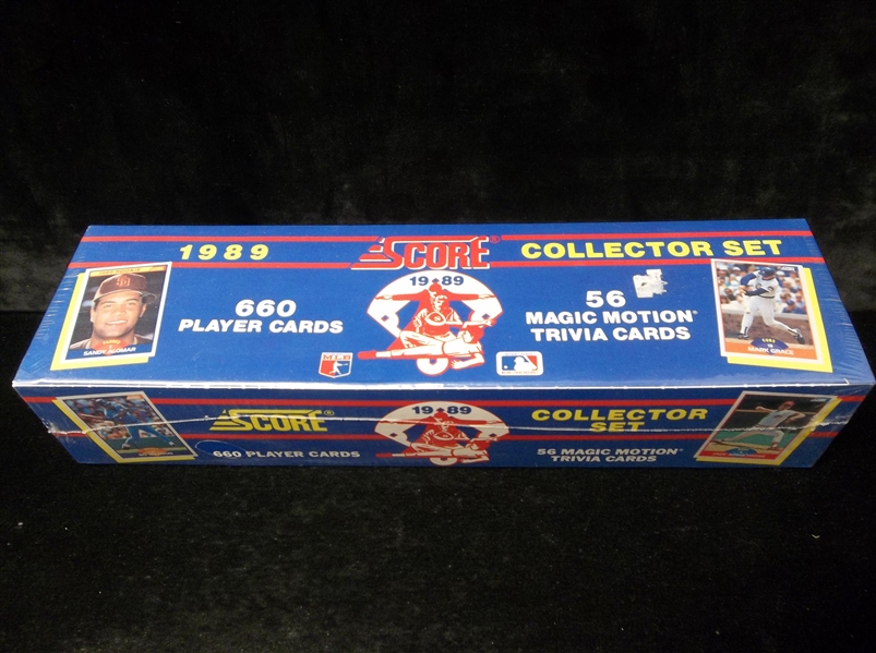 1989 Score Baseball- 1 Factory Sealed Set of 660 Cards