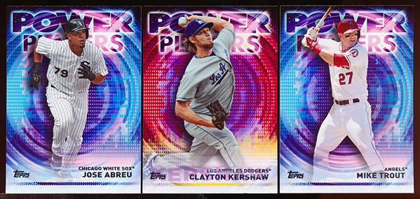 2014 Topps Bsbl. “Power Players”- 1 Complete Set of 25 Cards