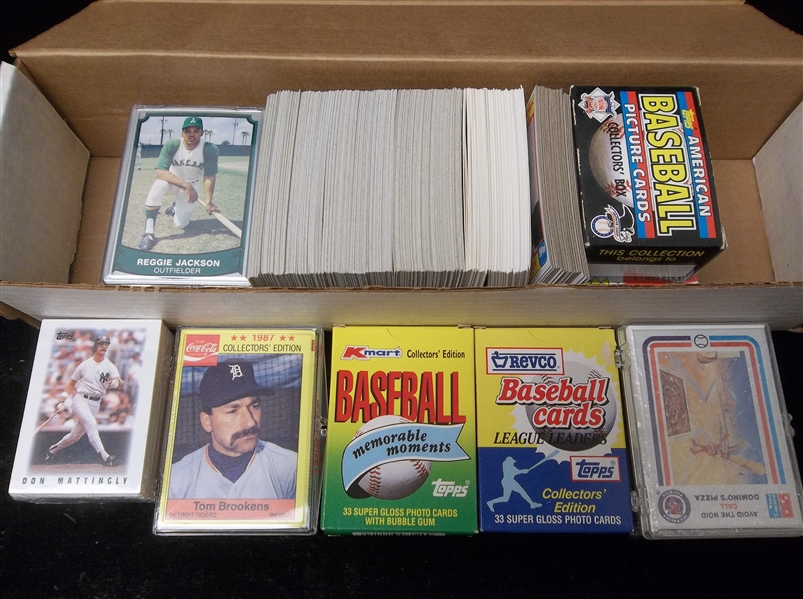 Clean-Up Lot of 14 Diff. “Small” Bsbl. Sets