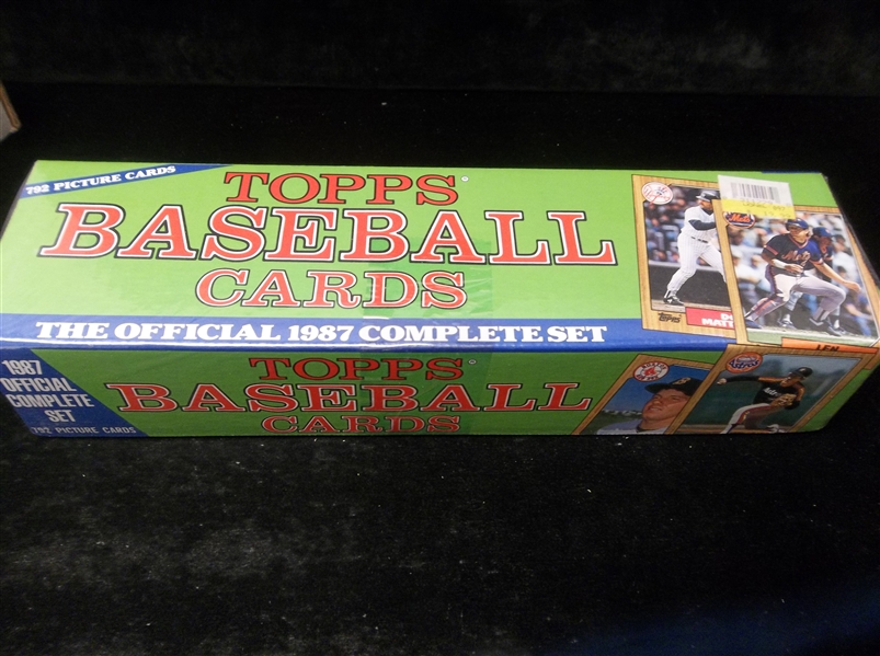 1987 Topps Baseball Factory Sealed Retail Set of 792