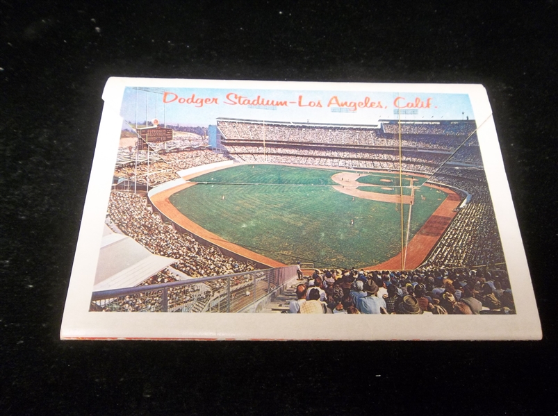 Mitock & Sons “P90727- Greetings From Dodger Stadium” Foldout Postcard Booklet
