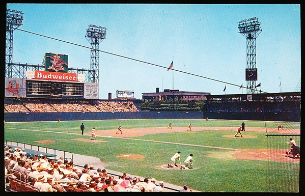St. Louis Greeting Card Co. “P16594- Busch Stadium Home of the Cardinals” Chrome Postcard