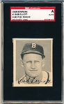 1948 Bowman Bb Autographed Card- #1 Bob Elliott, Boston Braves- SGC Certified & Encapsulated