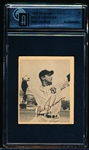 1948 Bowman Bb Autographed Card- #33 Billy Johnson, Yankees- Rookie Card! – GAI Certified & Encapsulated