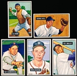 1951 Bowman Baseball- 5 Diff