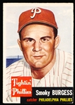 1953 Topps Baseball- #10 Smoky Burgess, Phillies