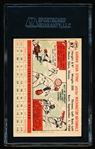 Autographed 1956 Topps Baseball- #87 Dean Stone, Washington- SGC Certified & Encapsulated