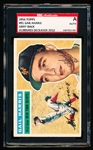 Autographed 1956 Topps Baseball- #91 Gail Harris, NY Giants- SGC Certified & Encapsulated