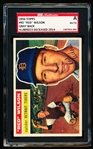 Autographed 1956 Topps Baseball- #92 Red Wilson, Tigers- SGC Certified & Encapsulated