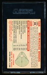 Autographed 1956 Topps Baseball- #95 Milwaukee Braves- Signed by Crone/Spangler/ F. Torre- SGC Certified & Encapsulated