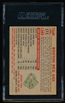 Autographed 1956 Topps Baseball- #111 Boston Red Sox Signed by Frank Baumann- SGC Certified & Encapsulated