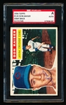 Autographed 1956 Topps Baseball- #124 Don Kaiser, Cubs- SGC Certified & Encapsulated