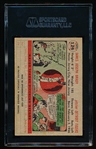 Autographed 1956 Topps Baseball- #126 Jim Brady, Tigers- SGC Certified & Encapsulated