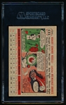 Autographed 1956 Topps Baseball- #131 Bob Roselli, Milwaukee Braves- SGC Certified & Encapsulated
