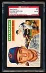 Autographed 1956 Topps Baseball- #133 Ray Narleski, Cleveland- SGC Certified &d Encapsulated