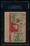 Autographed 1956 Topps Baseball- #225 Gil McDougald, Yankees- SGC Certified & Encapsulated