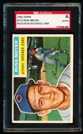Autographed 1956 Topps Baseball- #227 Russ Meyer, Chicago Cubs- SGC Certified & Encapsulated