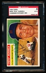 Autographed 1956 Topps Baseball- #234 Pete Runnels, Washington- SGC Certified & Encapsulated