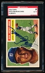 Autographed 1956 Topps Baseball- #235 Don Newcombe, Brooklyn- SGC Certified & Encapsulated