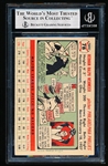 Autographed 1956 Topps Baseball- #78 Herm Wehmeier, Phillies- Beckett Certified & Encapsulated