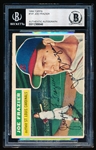 Autographed 1956 Topps Baseball- #141 Joe Frazier, Cardinals- Beckett Certified & Encapsulated