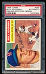 Autographed 1956 Topps Baseball- #245 Billy Goodman, Boston- PSA/DNA Certified & Encapsulated