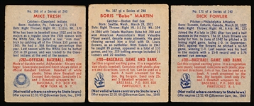 1949 Bowman Bb Hi#’s- 3 Diff