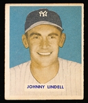 1949 Bowman Bb Hi#- #197 Johnny Lindell, Yankees