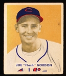 1949 Bowman Bb Hi#- #210 Joe Gordon, Cleveland