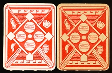 1951 Topps Bb Red Backs- 2 Diff